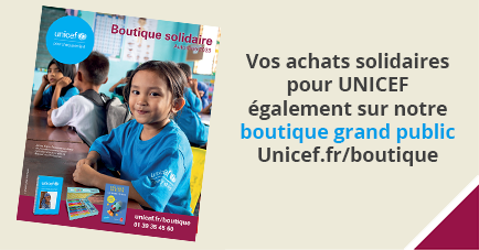 Cartes Voeux fleuris - Boutique Solidaire UNICEF